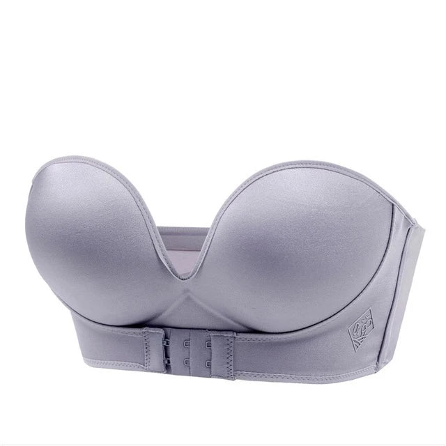 ELizoop Women's Full Coverage Push Up Bra Removable Straps Comfort