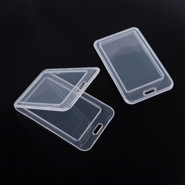 Credit Card Case For Bank Card ID Clear Cover Waterproof Case For Women Men Student Bus - Tuzzut.com Qatar Online Shopping
