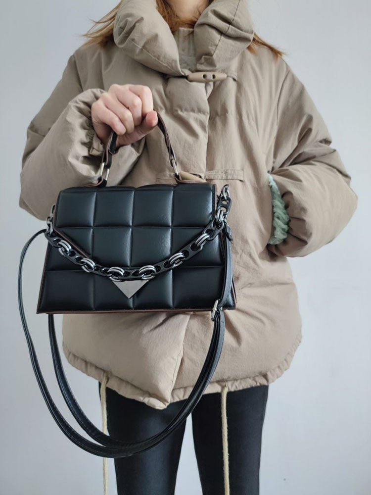 Luxury Women Flap Shoulder Bag with Chain - BT5084 Luxury Women Flap Shoulder Bag with Chain - BT5084