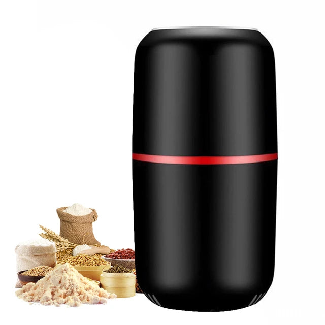 Portabl Grinder Electric Coffee Grinder Automatic Beans Mill Conical Burr Grinder Machine For Home Travel - Tuzzut.com Qatar Online Shopping