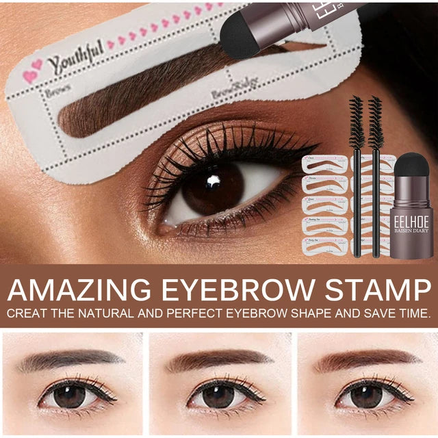 EELHOE Eyebrow powder eyebrow printing professional eyebrow gel - Tuzzut.com Qatar Online Shopping