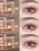 Multi Chrome Glitter Cream Eyeshadow Waterproof Korean Makeup Palette Make Up For Women Shiny Eyes Kawaii Cosmetic Color Rose - Tuzzut.com Qatar Online Shopping