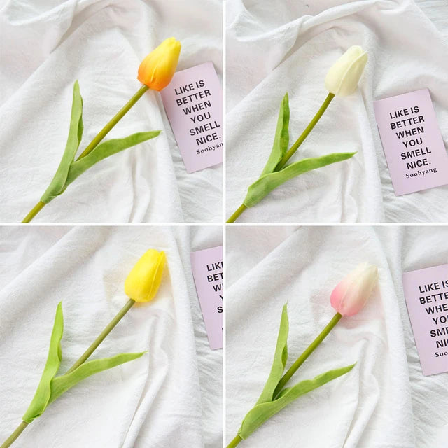 6PCS Real Touch Tulip Artificial Flower S4066369 6PCS Real Touch Tulip Artificial Flower S4066369