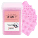 Lint Free Cotton Pads Nail Polish Remove Wipes Cleaning Tool Nail Art Cleaning Wipes Tips UV Gel Polish Removal Pad Paper Wipes - Tuzzut.com Qatar Online Shopping