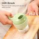 4 In 1 Handheld Electric Vegetable Cutter Multifunction Vegetable Fruit Slicer Upgrated - Tuzzut.com Qatar Online Shopping