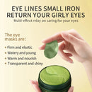 ZOZU Avocado Crystal Bouncing Eye Mask 60pcs Moisturizing and Dark Circles Improvement Eye Mask Patch Eye Care - Tuzzut.com Qatar Online Shopping