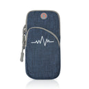 Phone Arm Bag with Zipper Portable Arm Pouch for Running Sports Fitness - Tuzzut.com Qatar Online Shopping