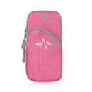 Phone Arm Bag with Zipper Portable Arm Pouch for Running Sports Fitness - Tuzzut.com Qatar Online Shopping