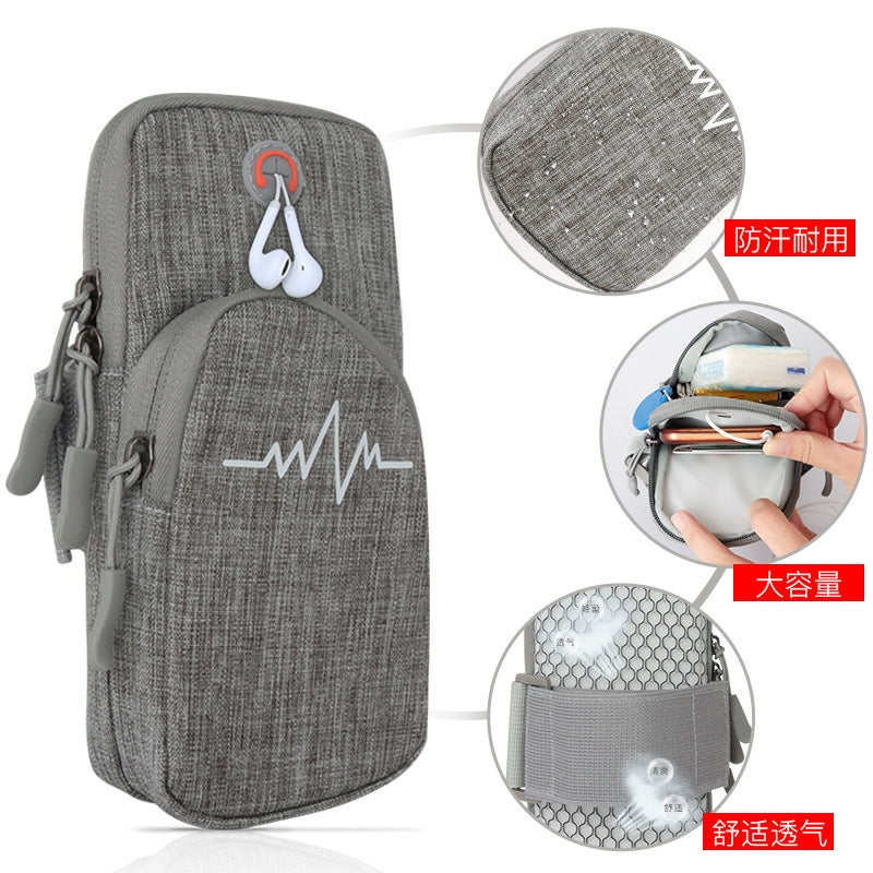 Phone Arm Bag with Zipper Portable Arm Pouch for Running Sports Fitness Phone Arm Bag with Zipper Portable Arm Pouch for Running Sports Fitness