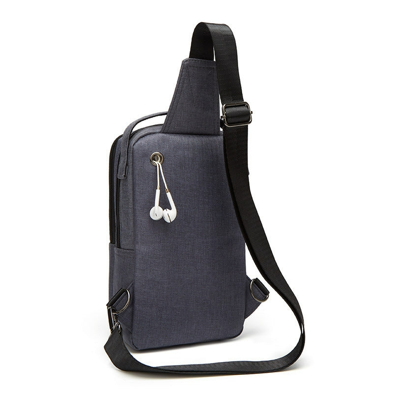 Men's Simple Outdoor Messenger Bag, Casual Canvas Crossbody Bag - Temu  Australia