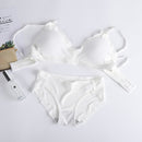 Fashion Adjustable Wireless Push-up Padded Bra Panty Set - Tuzzut.com Qatar Online Shopping