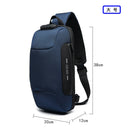 OZUKO Multifunction Anti-theft Shoulder Crossbody Waterproof Messenger Bag - Tuzzut.com Qatar Online Shopping