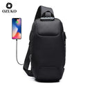 OZUKO Multifunction Anti-theft Shoulder Crossbody Waterproof Messenger Bag - Tuzzut.com Qatar Online Shopping