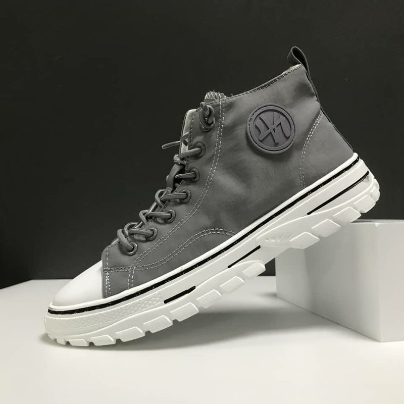 Men's High Top Designer Canvas Shoes C33 TUZZUT Qatar Online