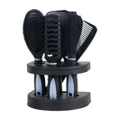 5 Pcs Salon Hair Comb Brush Mirror Set - Tuzzut.com Qatar Online Shopping