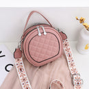 Women's Round Versatile Retro Shoulder Bag - Tuzzut.com Qatar Online Shopping