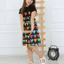 Girl's Top and Skirt Versace - Black TK1510 - Tuzzut.com Qatar Online Shopping
