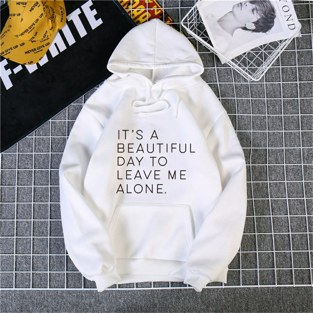 Women's Winter Letter Printed Hoodies Women's Winter Letter Printed Hoodies