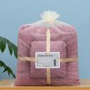 2Pcs Luxury Super Large Towel Set High Absorbent Soft - ( Bath Towel + Face Towel ) - Tuzzut.com Qatar Online Shopping