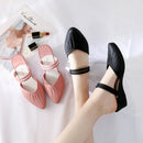 Fashion Elegant High-end Pointed Women's Half Slippers Model - 2020 - Tuzzut.com Qatar Online Shopping