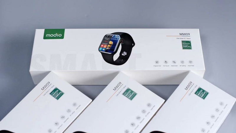 Modio MW09 Fashion Smart Watch with Full Display - Tuzzut.com Qatar Online Shopping