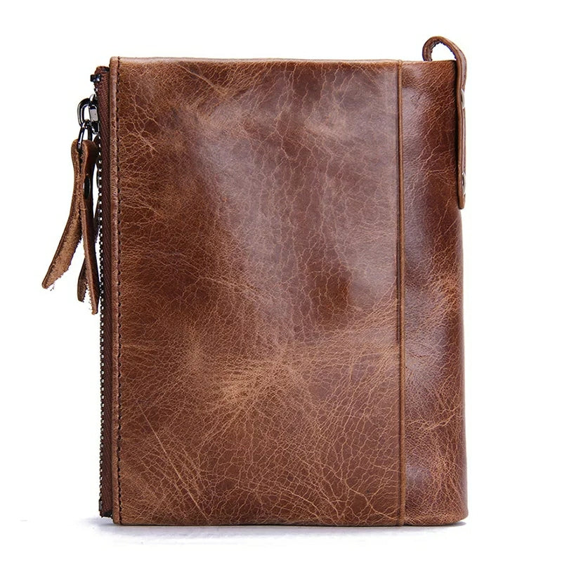 Contact's Vintage Crazy Horse Cowhide Genuine Leather Wallet N0029 Contact's Vintage Crazy Horse Cowhide Genuine Leather Wallet N0029