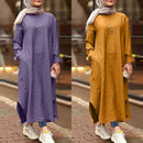 Modest Turkish Style Long Tunic Top - MT100 - Tuzzut.com Qatar Online Shopping