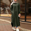 Modest Turkish Style Long Tunic Top - MT100 - Tuzzut.com Qatar Online Shopping