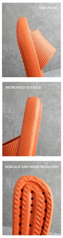 Home Slippers Thick Platform Anti-Slip Slides Sandals for Men & Women - Tuzzut.com Qatar Online Shopping