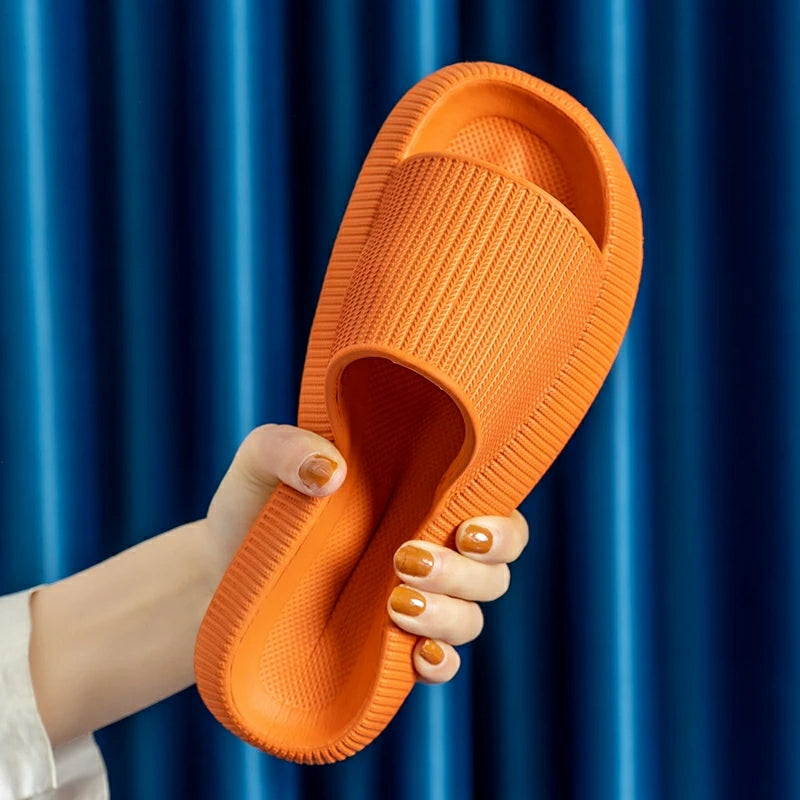 Home Slippers Thick Platform Anti-Slip Slides Sandals for Men & Women Home Slippers Thick Platform Anti-Slip Slides Sandals for Men & Women