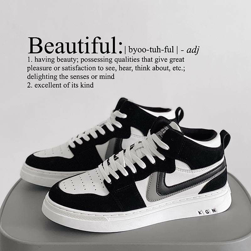 Men's Fashion Spiky Sneakers Shoes JK08 - Tuzzut.com Qatar Online Shopping
