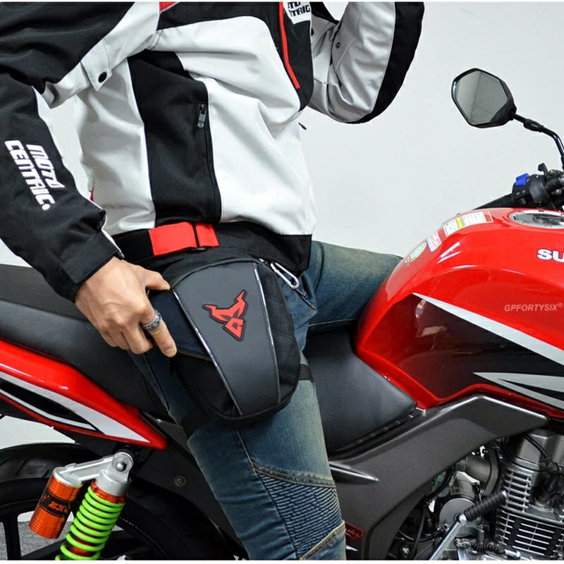 Moto Centric Motorcycle Leg Bag Thigh Waist Pack Hip Pouch 0105 Moto Centric Motorcycle Leg Bag Thigh Waist Pack Hip Pouch 0105