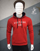 Urban Dominance Hoodies Vintage T1059 - Red - Tuzzut.com Qatar Online Shopping