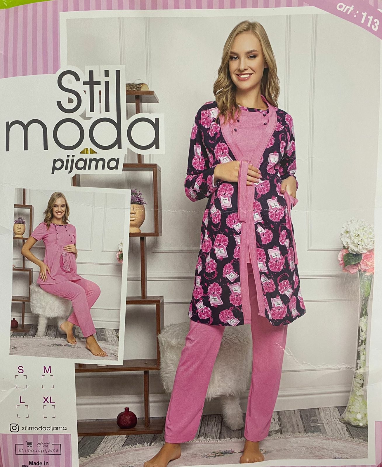 Turkish Maternity Pajama - 113 Turkish Maternity Pajama - 113