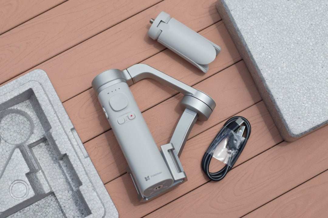 Funsnap Capture π (Pi) 3 Axis Smartphone Handheld Gimbal Stabilizer Funsnap Capture π (Pi) 3 Axis Smartphone Handheld Gimbal Stabilizer