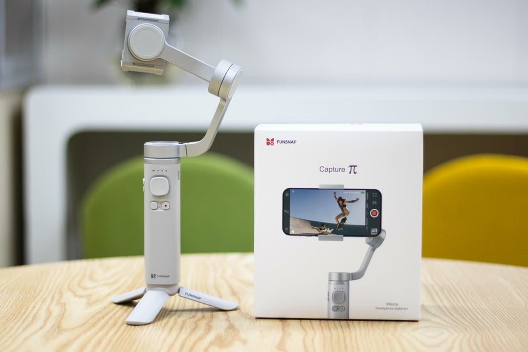 Funsnap Capture π (Pi) 3 Axis Smartphone Handheld Gimbal Stabilizer Funsnap Capture π (Pi) 3 Axis Smartphone Handheld Gimbal Stabilizer
