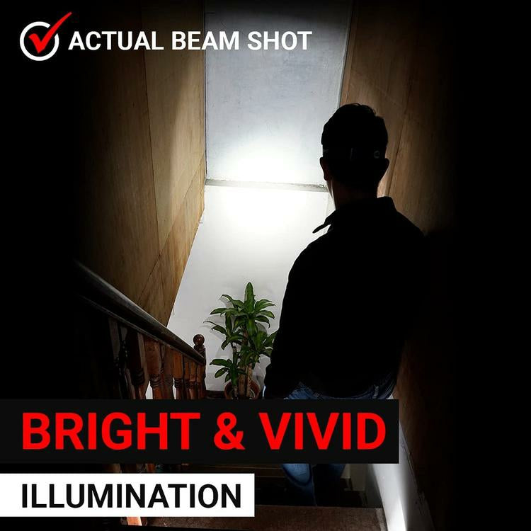 Mini COB LED Headlamp Waved Sensor Rechargeable Flashlight Headlight - Tuzzut.com Qatar Online Shopping
