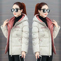 Women's Winter Jacket Warm Hooded Thick Coat - P772 - TUZZUT Qatar Online Store