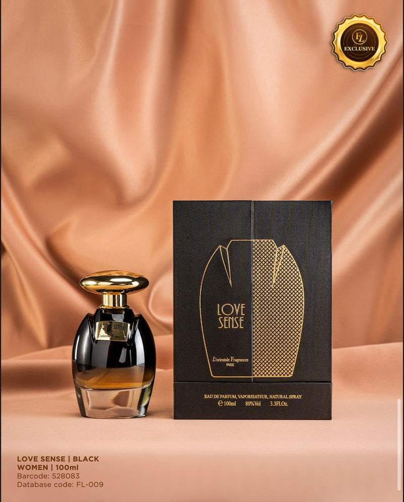 Love Sense Black 100ml
Eau De Parfum by L'orientale Fragrances Paris for Men & Women - Tuzzut.com Qatar Online Shopping