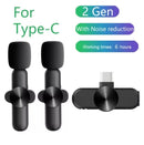 Wireless Lavalier Dual Microphone - Tuzzut.com Qatar Online Shopping