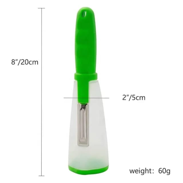 Easy Slicer Vegetable Peeler with Container Easy Slicer Vegetable Peeler with Container