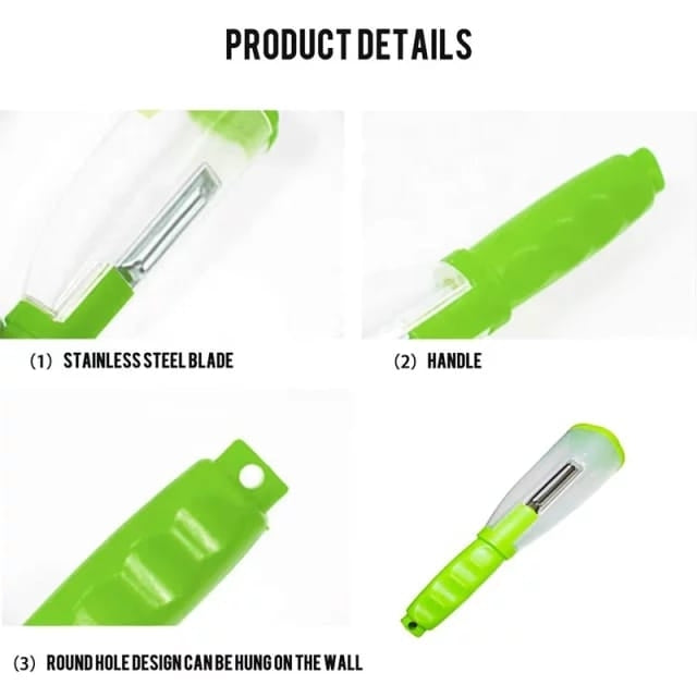 Easy Slicer Vegetable Peeler with Container Easy Slicer Vegetable Peeler with Container
