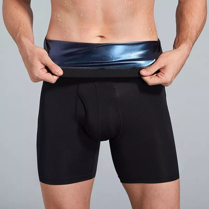 Men's Sauna Shorts Slimming High Waist Underwear Shapewear - Tuzzut.com Qatar Online Shopping