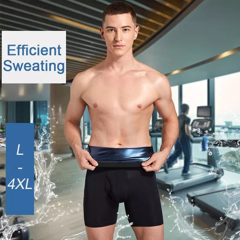 Men's Sauna Shorts Slimming High Waist Underwear Shapewear Men's Sauna Shorts Slimming High Waist Underwear Shapewear