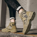 Men's Fashion Camouflage Military Boots Outdoor Shoes - 602 - Tuzzut.com Qatar Online Shopping