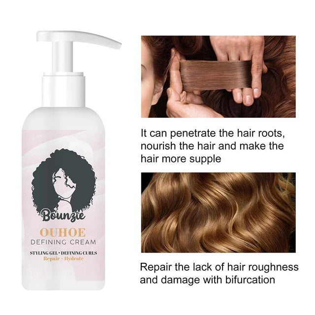 Perfect Curly Hair Cream, 50ml, Fast Acting Hair Care, Prevents Frizz, Restores Elasticity Control - Tuzzut.com Qatar Online Shopping