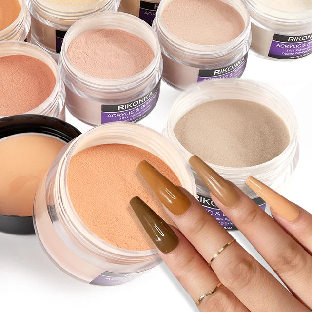 15g Skin Color Clear Acrylic Powder Extend Nail Gel Dust Art Design Nails Accessories 15g Skin Color Clear Acrylic Powder Extend Nail Gel Dust Art Design Nails Accessories