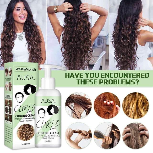 Light Curl Defining Elastin Lightweight Curl Defining Cream Moisturizing Curly Hair Elastin Intense Curl Cream - Tuzzut.com Qatar Online Shopping