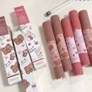 Waterproof Matte Lipstick Long Lasting Not Easily Fade  Lip Gloss Women Makeup - Tuzzut.com Qatar Online Shopping