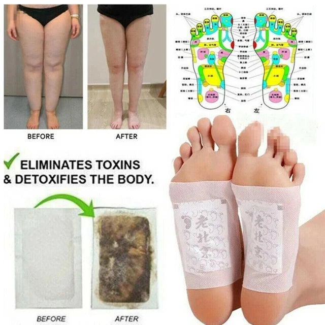 50 PCS Ginger Wormwood Foot Patch Detox Foot Patches Pads Improve Sleep Quality Weight Loss Slimming Patch Health Care - Tuzzut.com Qatar Online Shopping
